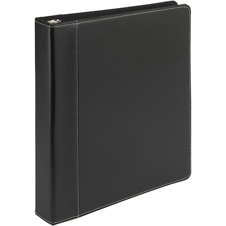 Samsill Contrast Stitch Leather Ring Binder SAM15710